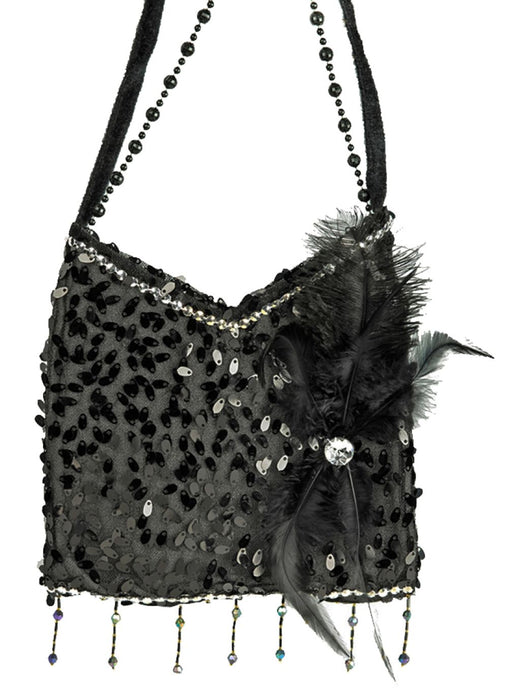 Charleston Pailletten Handtasche | 20er Jahre Party Zubehör