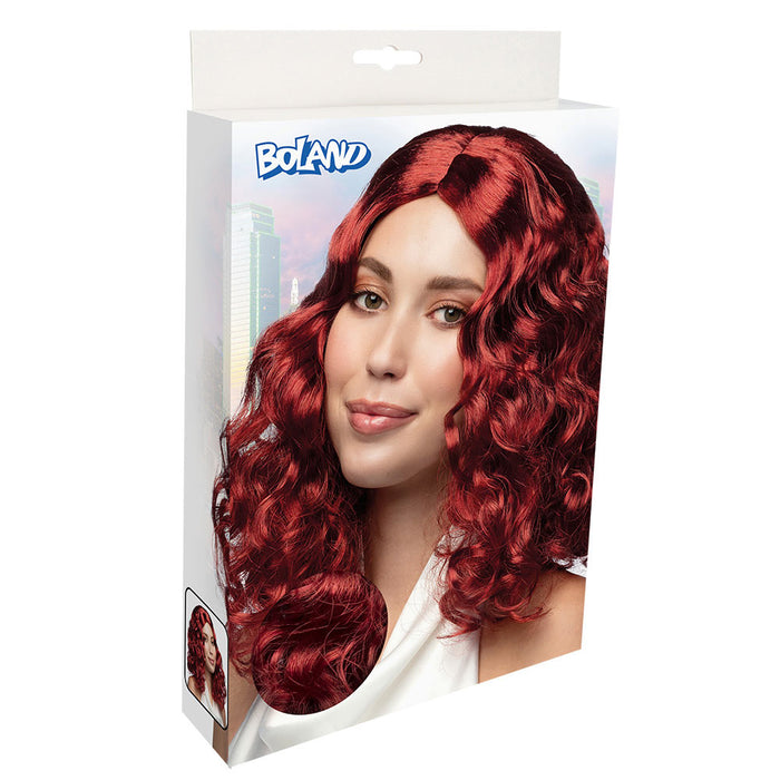 Damen Langhaar Locken Perücke "Celeste" - 86424 | Rot