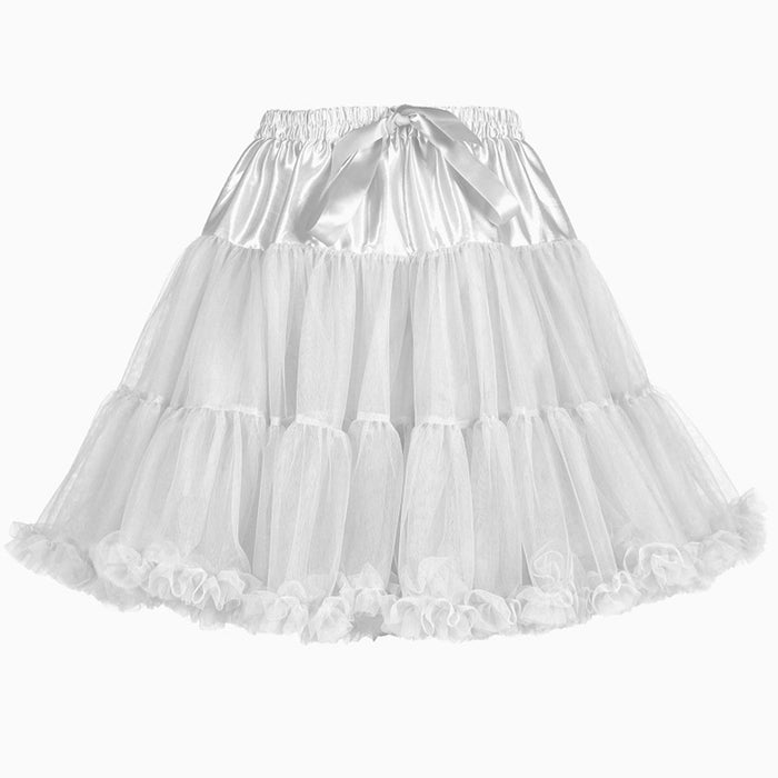 Volumen Petticoat "Cabaret" für Damen | Weiß