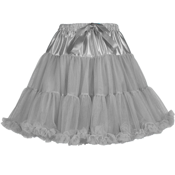 Volumen Petticoat "Cabaret" für Damen | Grau