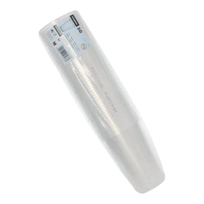 Plastikbecher PP 0,5l./50St. Transparent