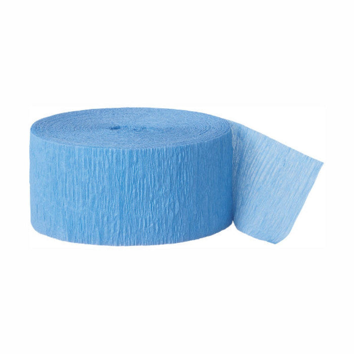 Kreppband Uni 25m Hellblau