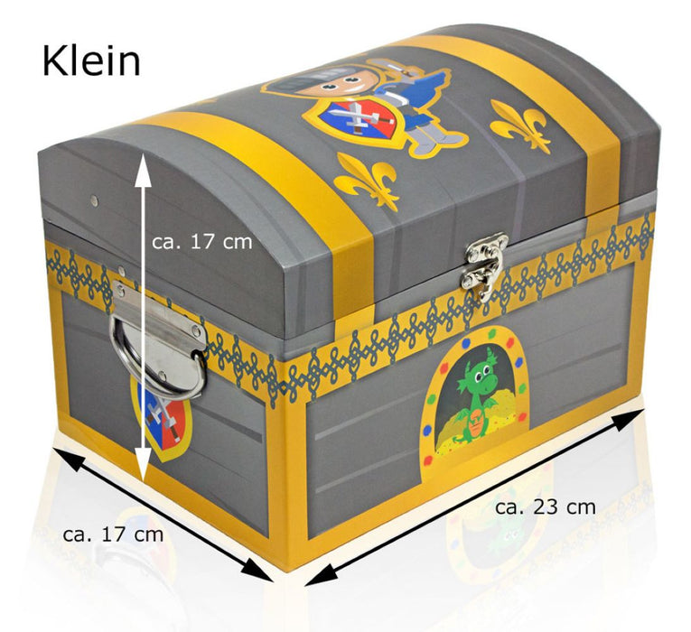 Ritter Schatzkiste | Schatztruhe für Kindergeburtstag