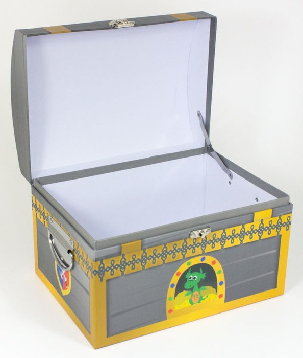 Ritter Schatzkiste | Schatztruhe für Kindergeburtstag