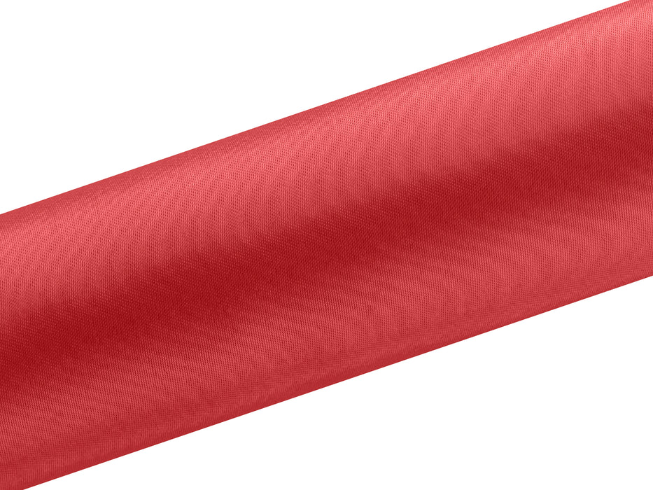Dekostoff Satin 0,16x9m Rot