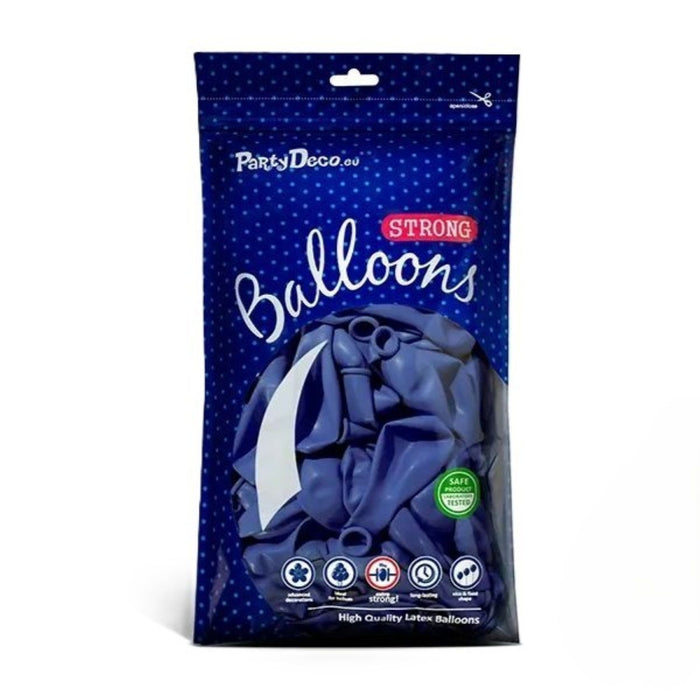 50 Stk. Latexballon Ø30cm "Uni Pastell" | Ultramarine