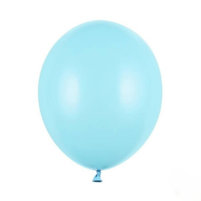 50 Stk. Luftballon Ø30cm "Uni Pastell" | Hellblau