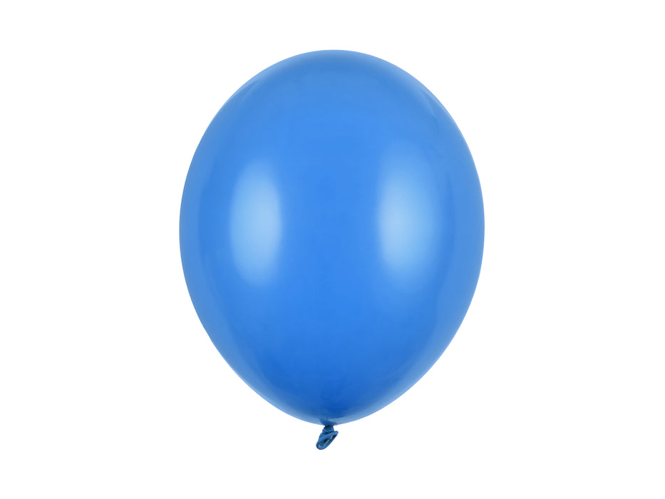 100 Stk. Luftballon Ø30cm "Unifarben" | Mittelblau