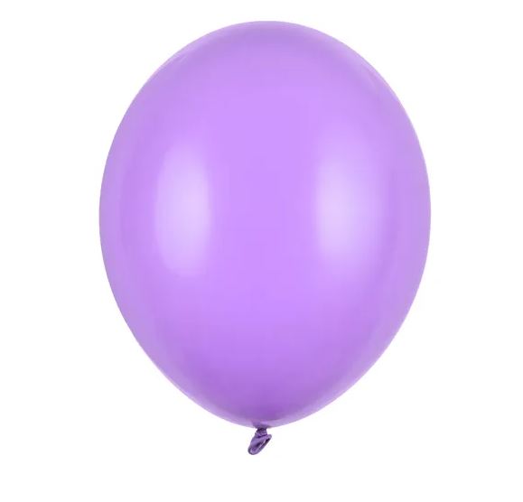 100 Stk. Luftballon Ø30cm "Uni Pastell" | Lav. Blue