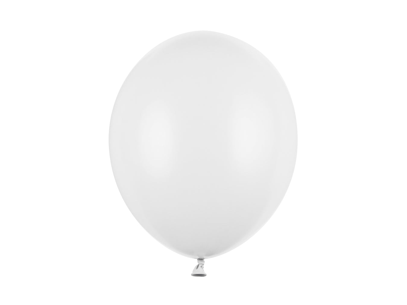 Weiße Ballons