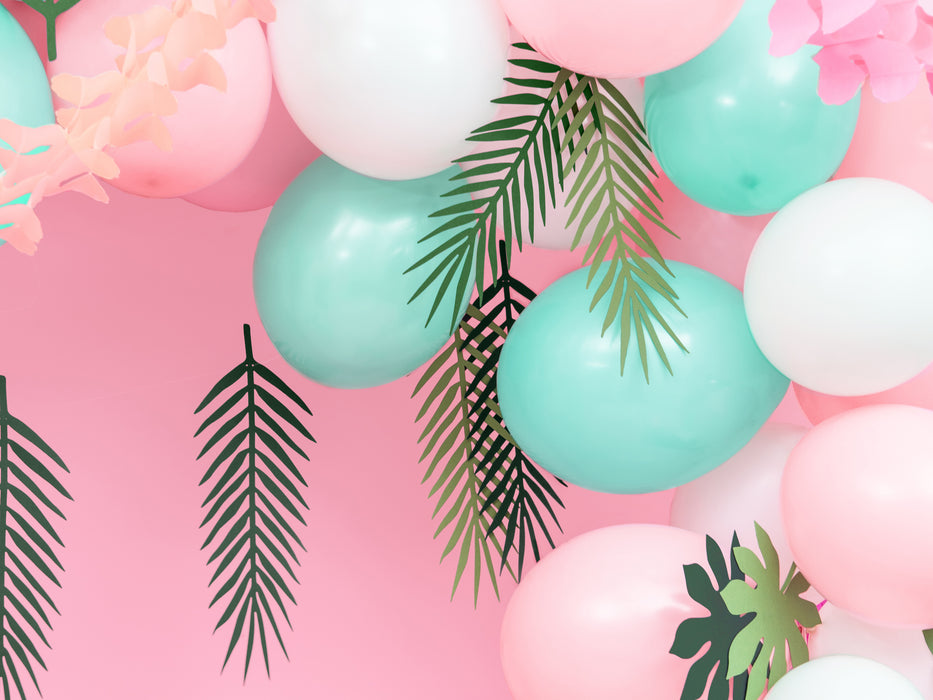 50 Stk. Luftballon Ø30cm "Uni Pastell" | Weiß