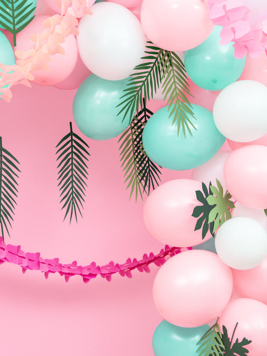 50 Stk. Luftballon Ø30cm "Uni Pastell" | Weiß