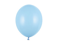 10 Stk. Luftballon Ø30cm "Uni Pastell" | Hellblau