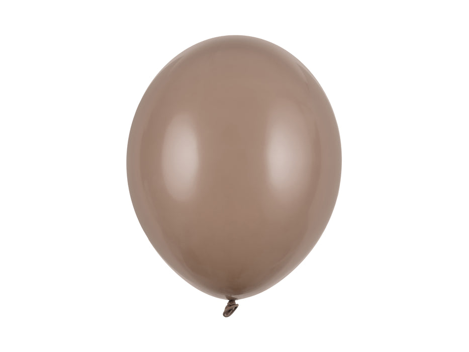 100 Stk. Luftballon Ø30cm "Uni Pastell" | Cappuccino