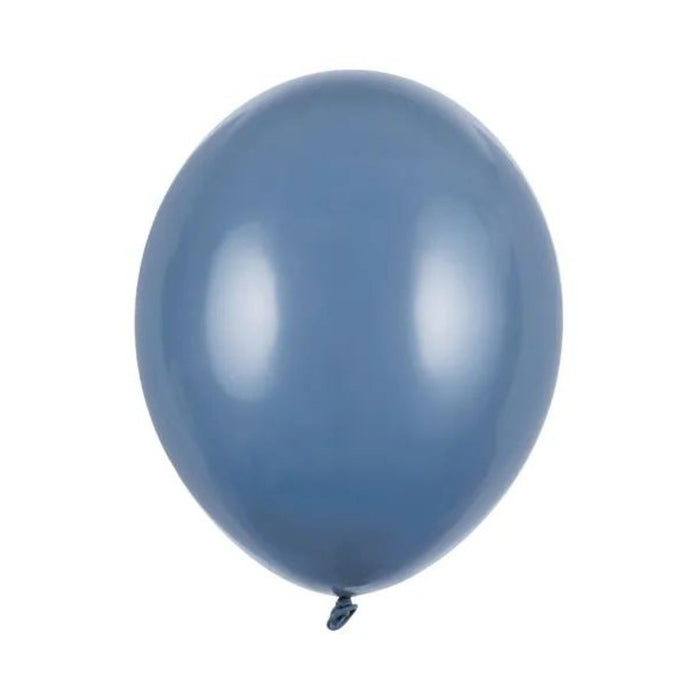 10 Stk. Luftballon Ø30cm "Uni Pastell" | Navy Blue