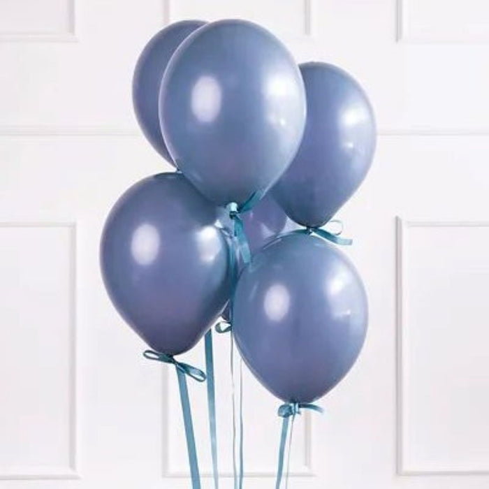 100 Stk. Latexballon Ø30cm "Uni Pastell" | Navy Blue