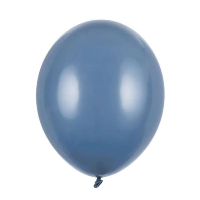 100 Stk. Latexballon Ø30cm "Uni Pastell" | Navy Blue