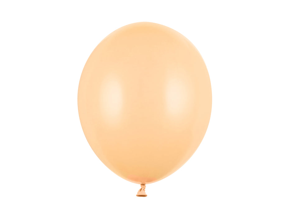 10 Stk. Luftballon Ø30cm "Uni Metallic" | Lachs