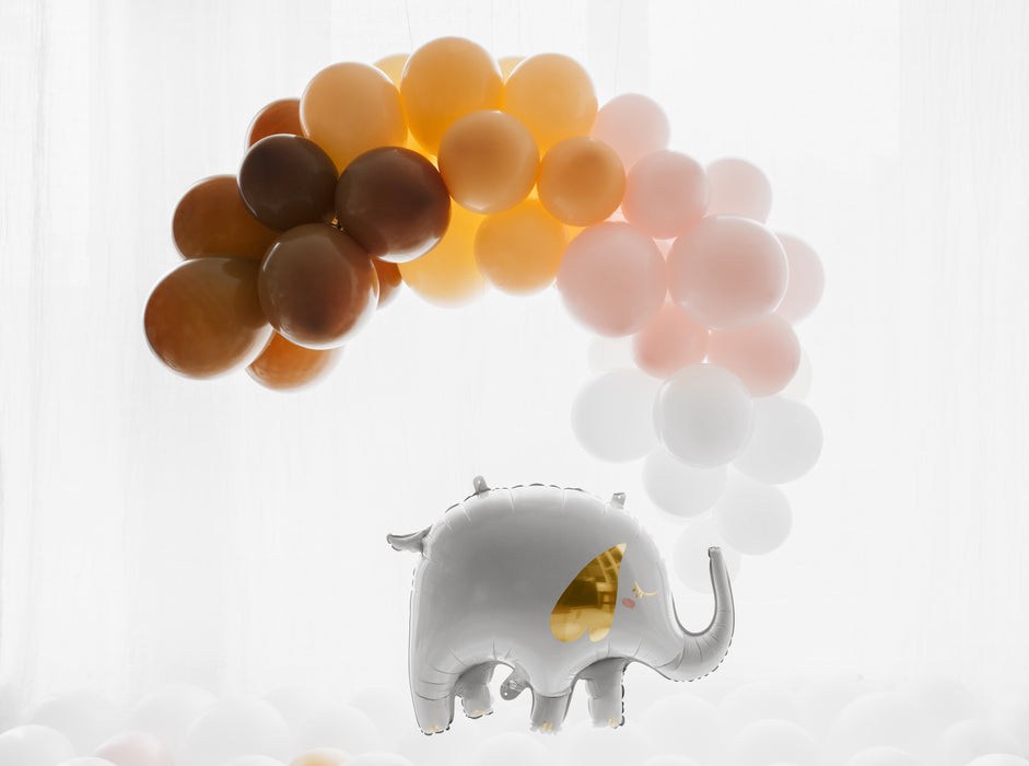 10 Stk. Luftballon Ø30cm "Uni Metallic" | Lachs