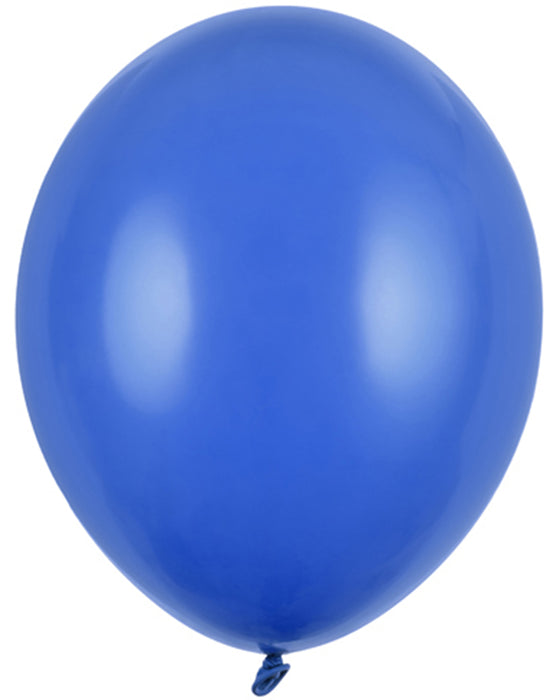 100 Stk. Luftballon Ø30cm "Uni Pastell" | Pastel Blau