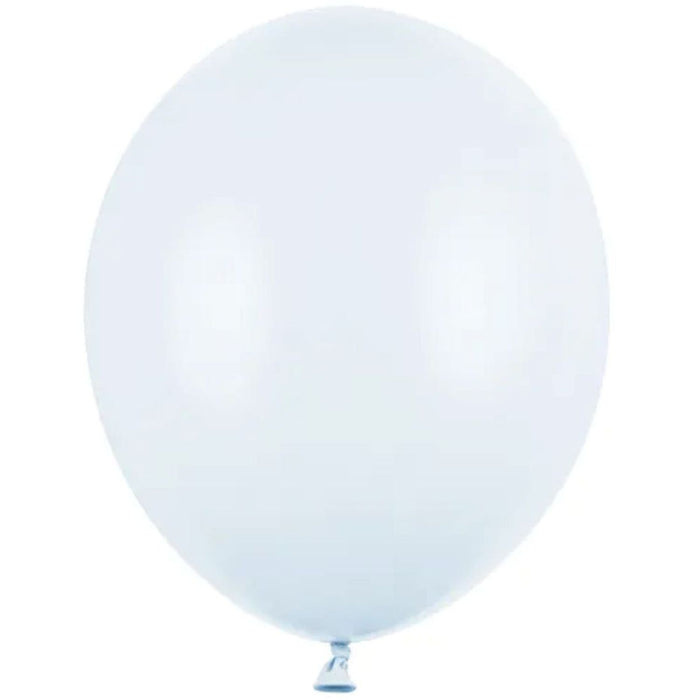 10 Stk. Luftballon Ø30cm "Uni Pastell" | Light Misty Blue