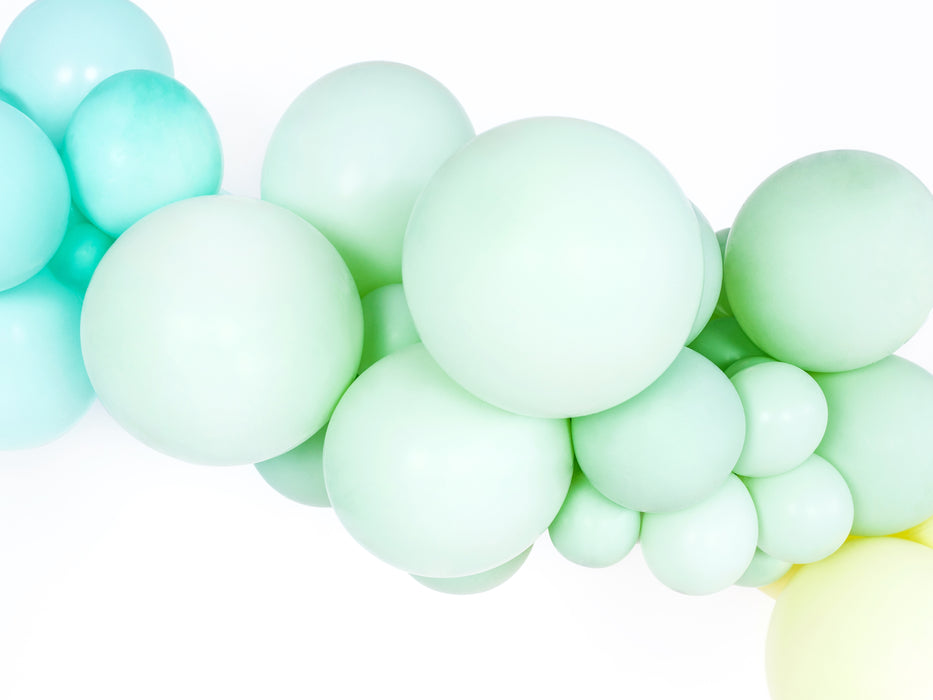 10 Stk. Luftballon Ø30cm "Uni Pastell" | Pistazie