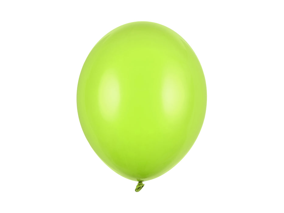 10 Stk. Luftballon Ø30cm "Uni Pastell" | Limettengrün