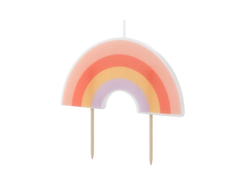 Geburtstagskerze Regenbogen | 4.5 cm