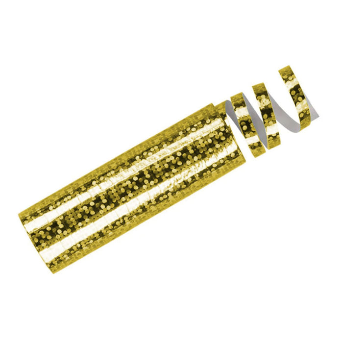Luftschlange "Gold" 3,8m | 1 Rolle