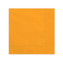 Servietten Orange | 33x33 cm/20 St.