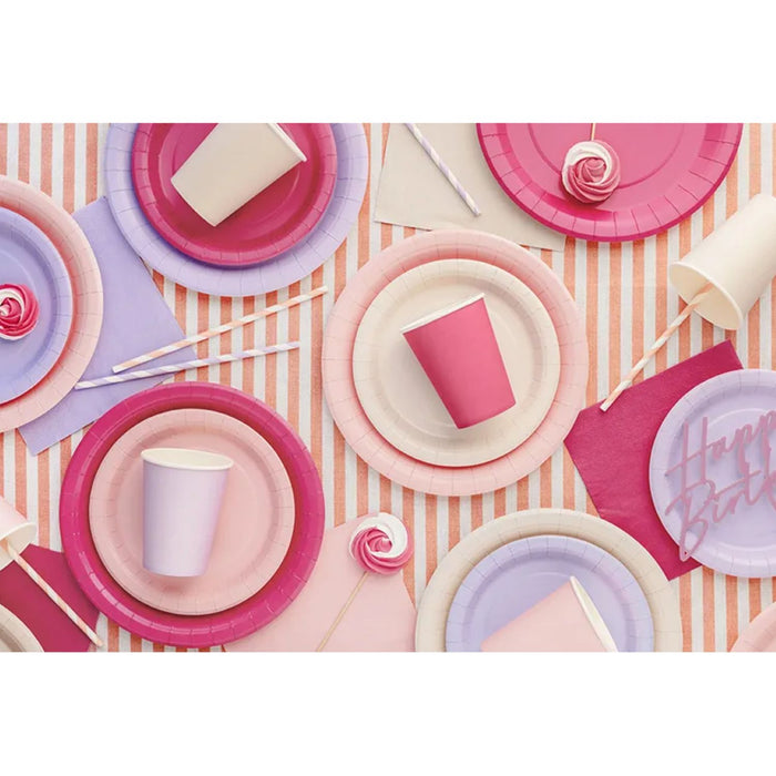 Servietten Uni 20Stk./33x33cm | Pink