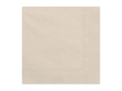 Servietten Beige | 33x33 cm/20 St.