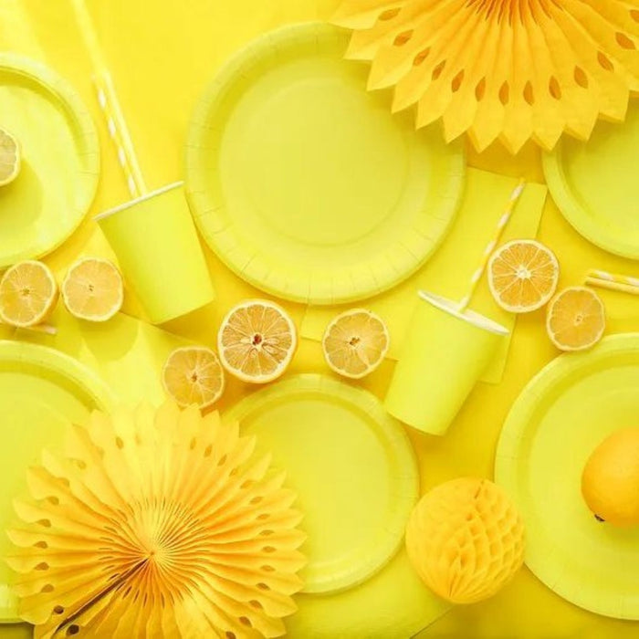 Servietten Uni 20Stk./33x33cm | Gelb