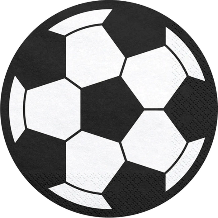 Servietten Fußball | 13,5 cm/20 St.