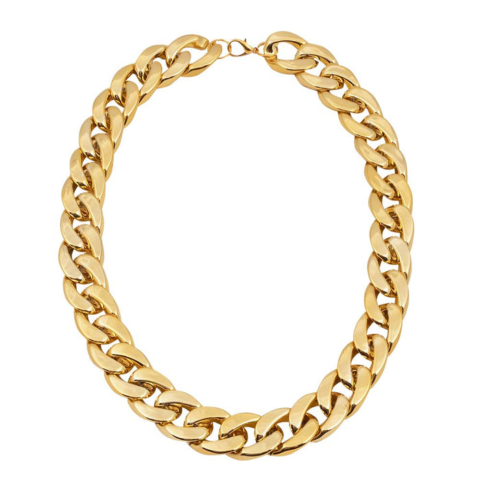 Pimp Kostümset - Goldene Halskette Armband Brille | Macho Rapper Rocker Kostüm