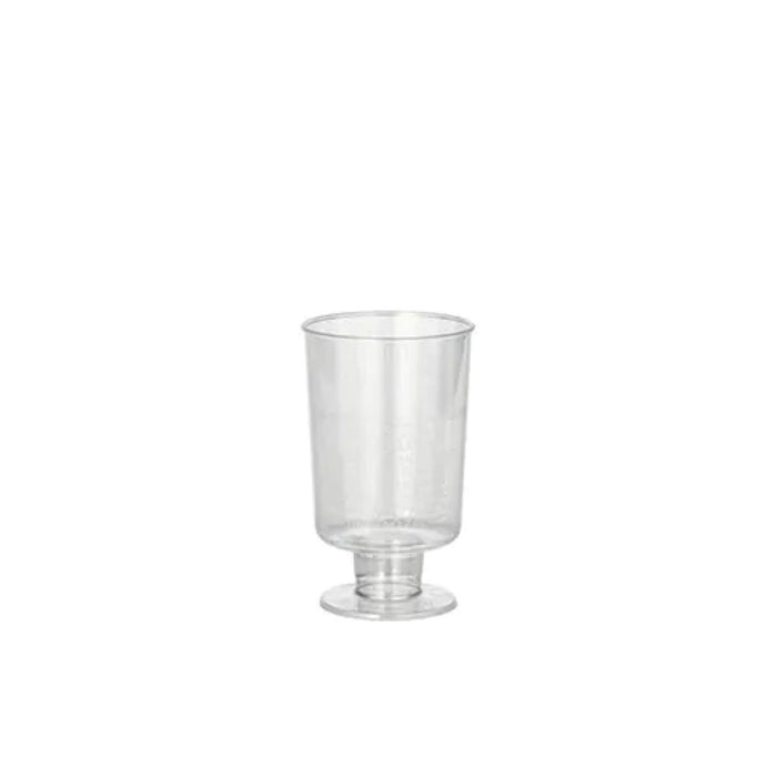Schnapsglas mit Stiel aus PS - 4 cl, 20 St