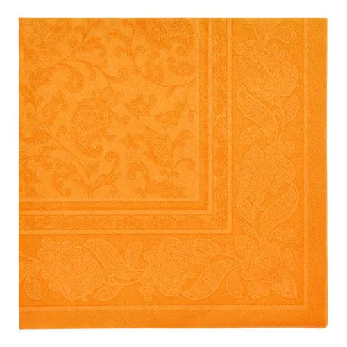 Servietten RC "Ornaments" 40x40cm/20Stk. | Orange