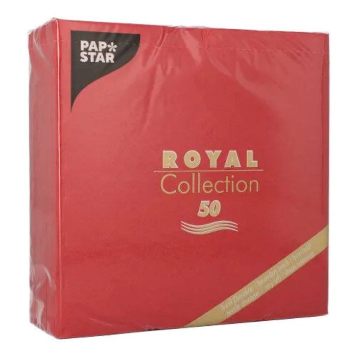 Servietten RC Uni 40x40cm/50Stk. | Bordeaux