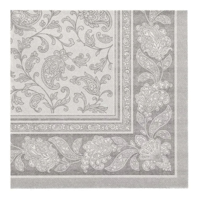 Servietten RC "Ornaments" 40x40cm/50Stk. | Grau