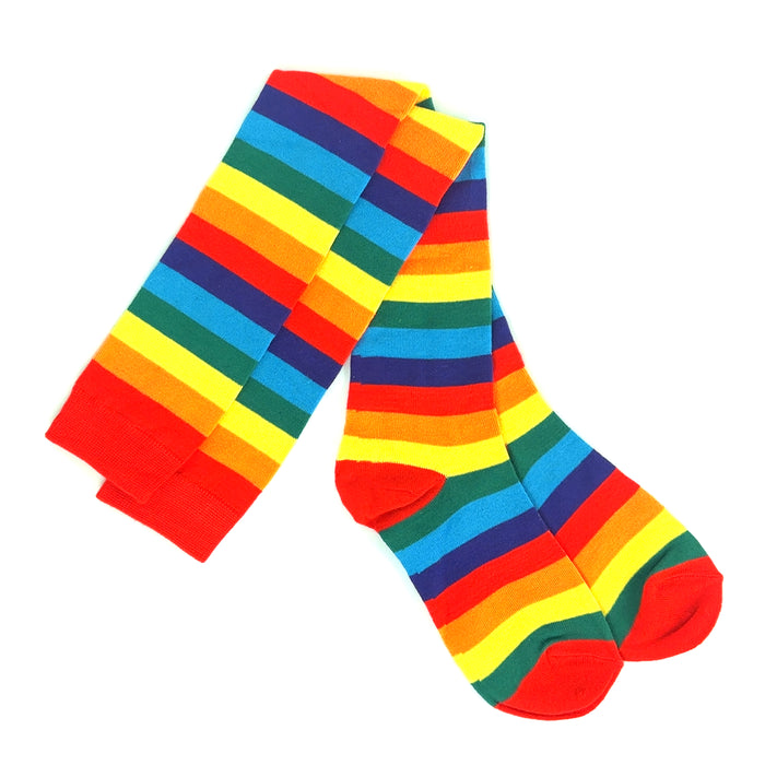 Overknees Kniestrümpfe "Ringelstrümpfe" - 414110 | Bunt gestreift
