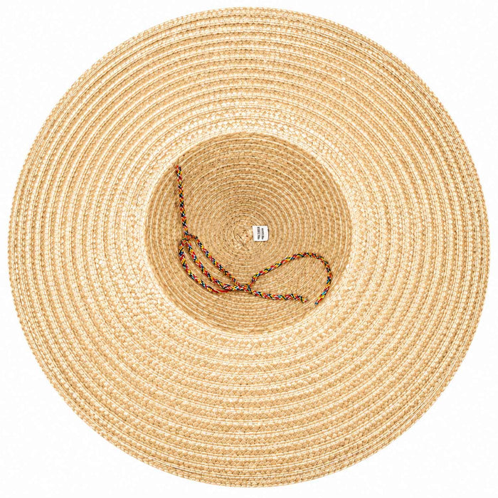 Mexikaner Sombrero mit Troddeln - Ø 60 cm | Natur