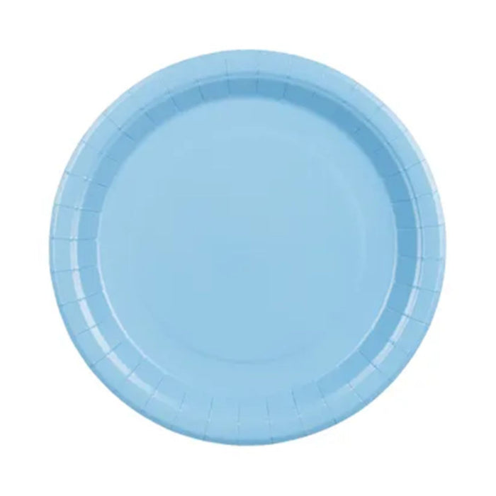 Pappteller 23cm/6 Stk. | Unifarben