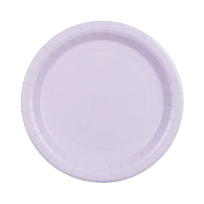 Pappteller 23cm/6 Stk. | Unifarben