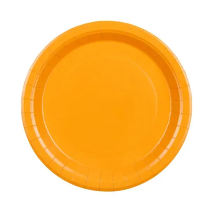 Pappteller 23cm/6 Stk. | Unifarben