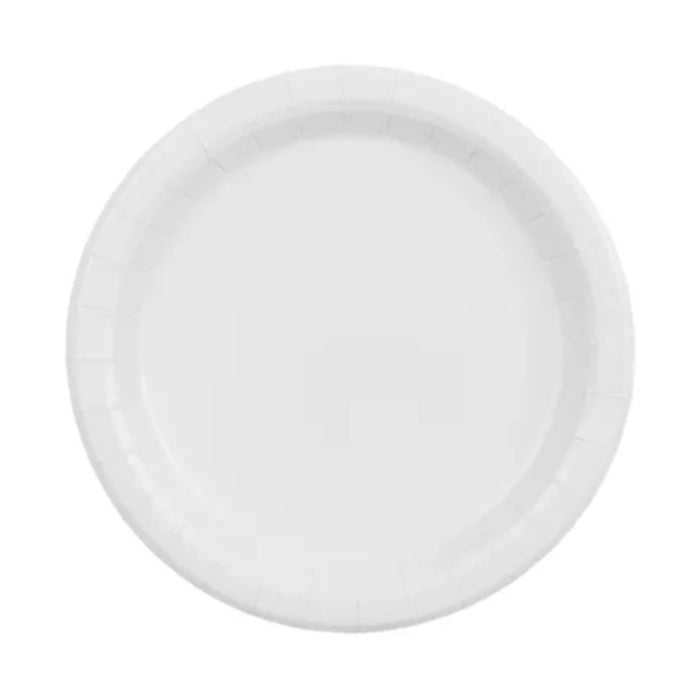 Pappteller 23cm/6 Stk. | Unifarben