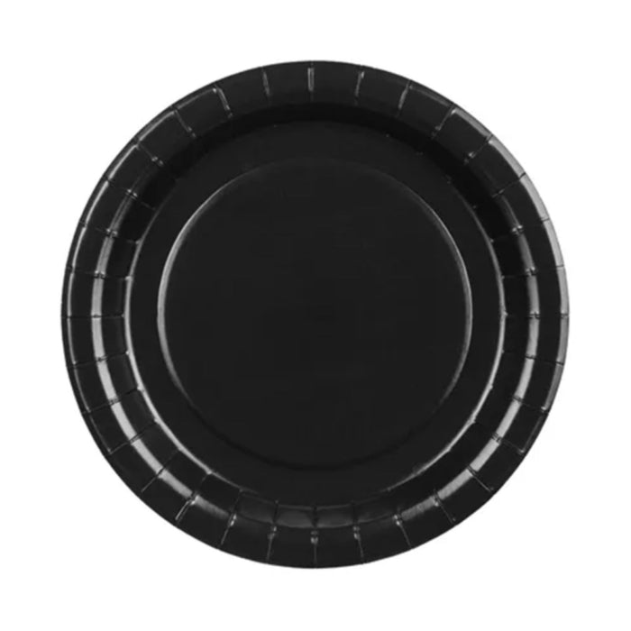 Pappteller 23cm/6 Stk. | Unifarben