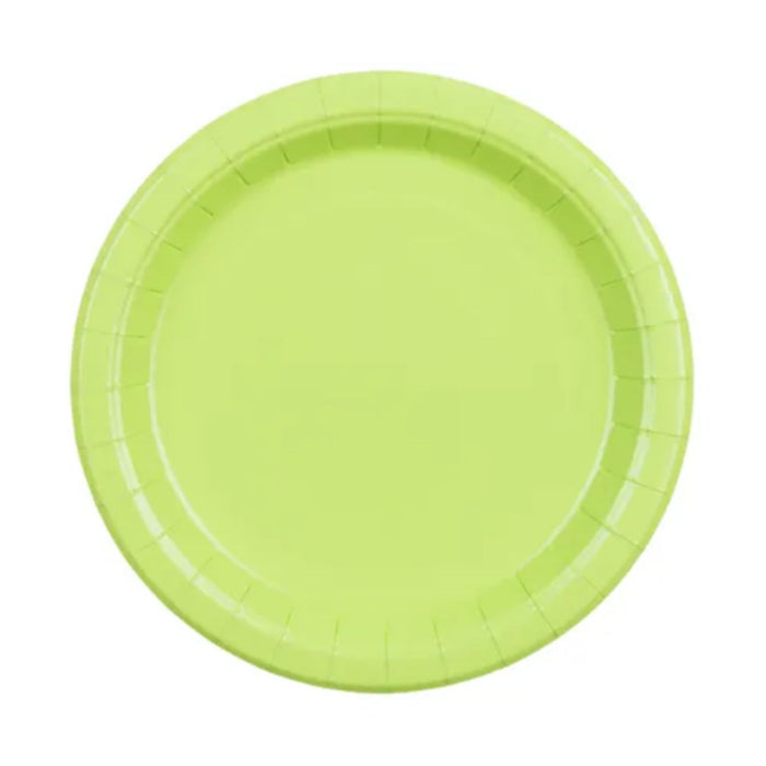 Pappteller 23cm/6 Stk. | Unifarben