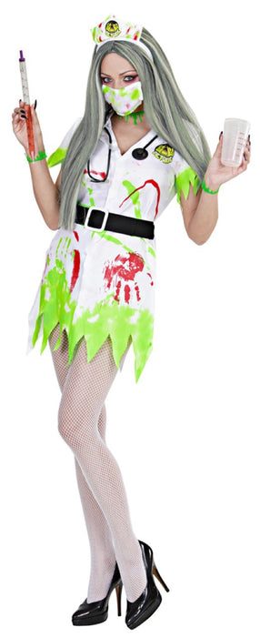 Toxische Krankenschwester - Halloween Kostüm für Damen