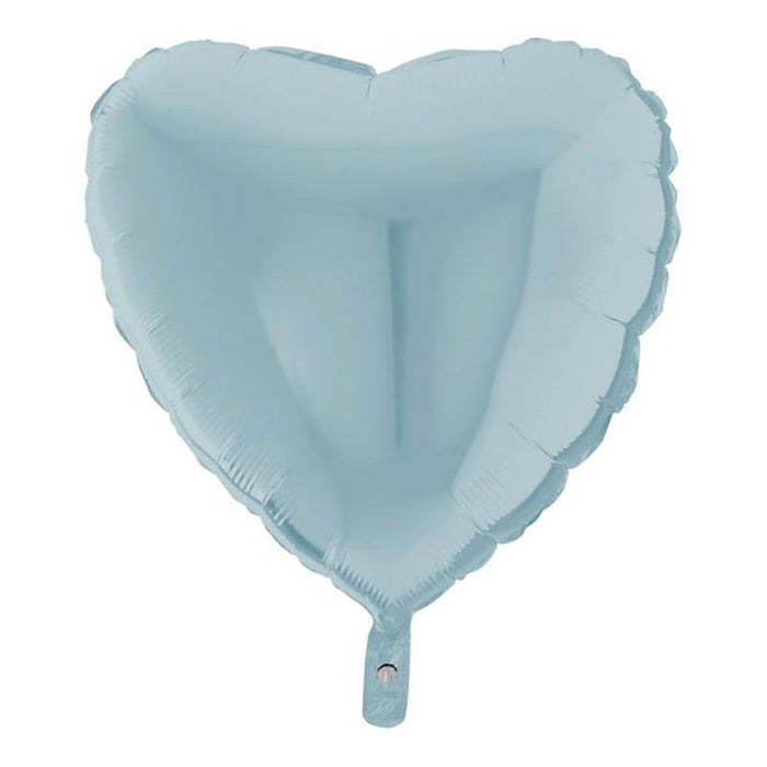 Uni22 Herz ca. 56cmø Pastell Blau - feiermeier