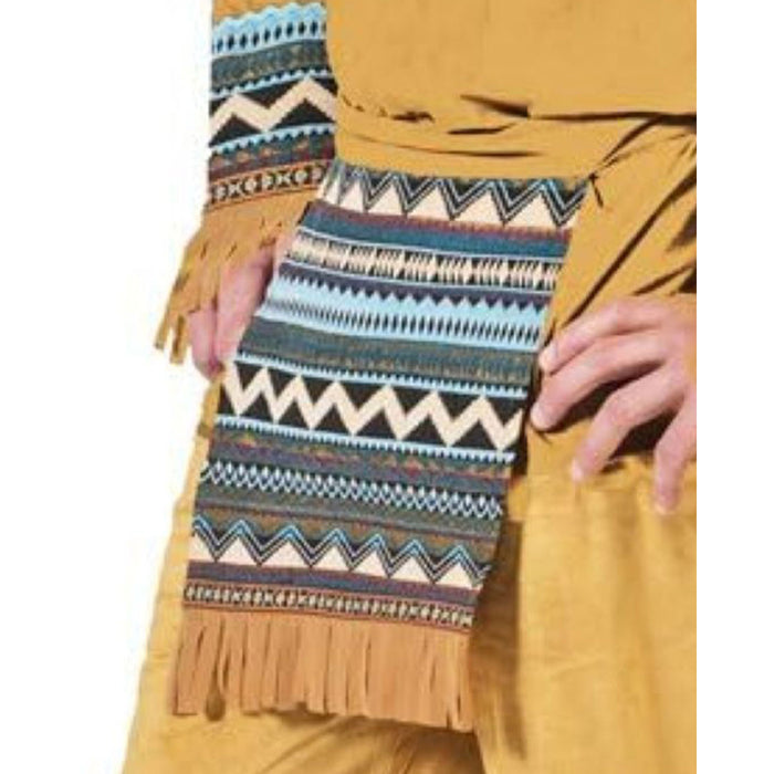Indianer Kostüm "Cherokee" für Herren | Braun Türkis